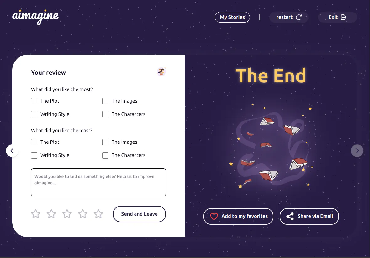 aimagine — Personalized bedtime stories gallery image