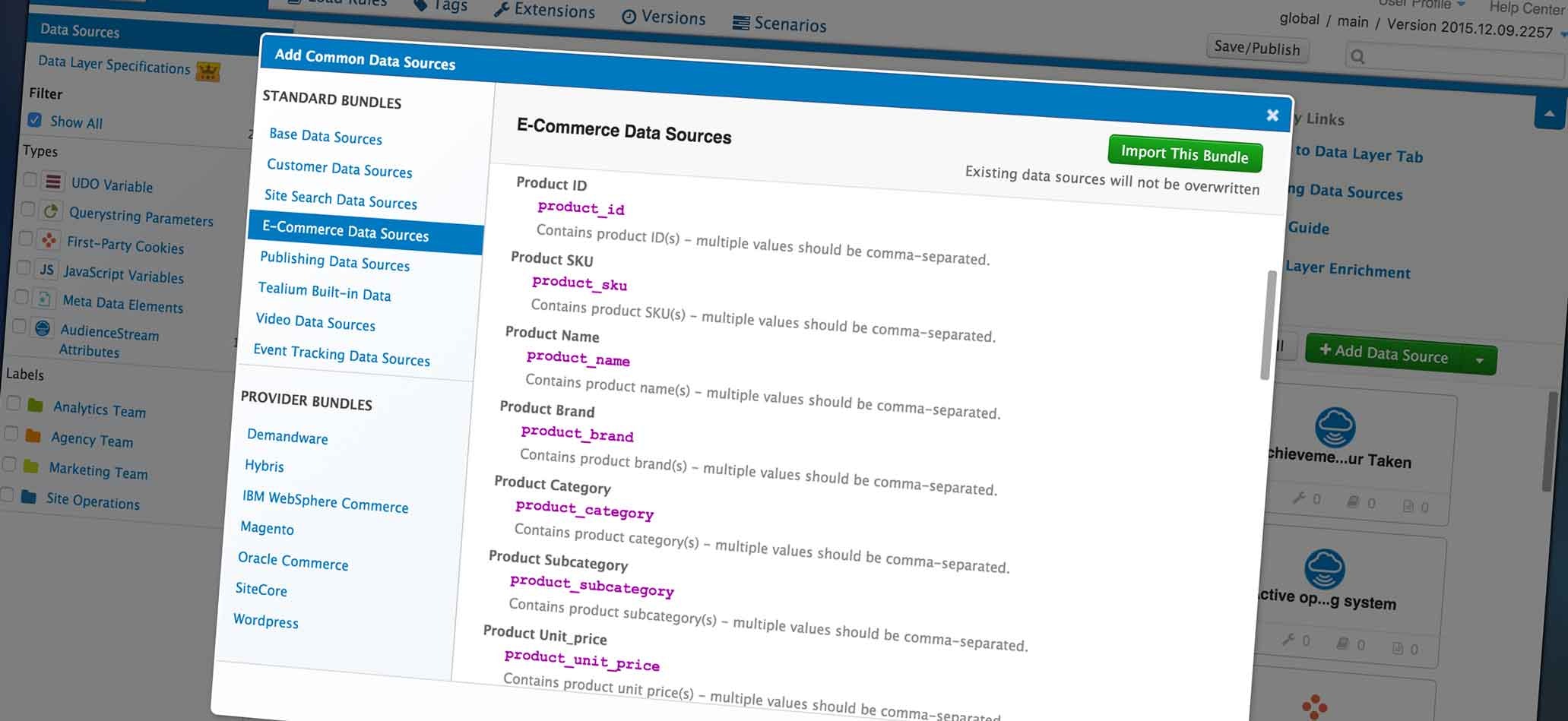 Tag Management System - Tealium gallery image
