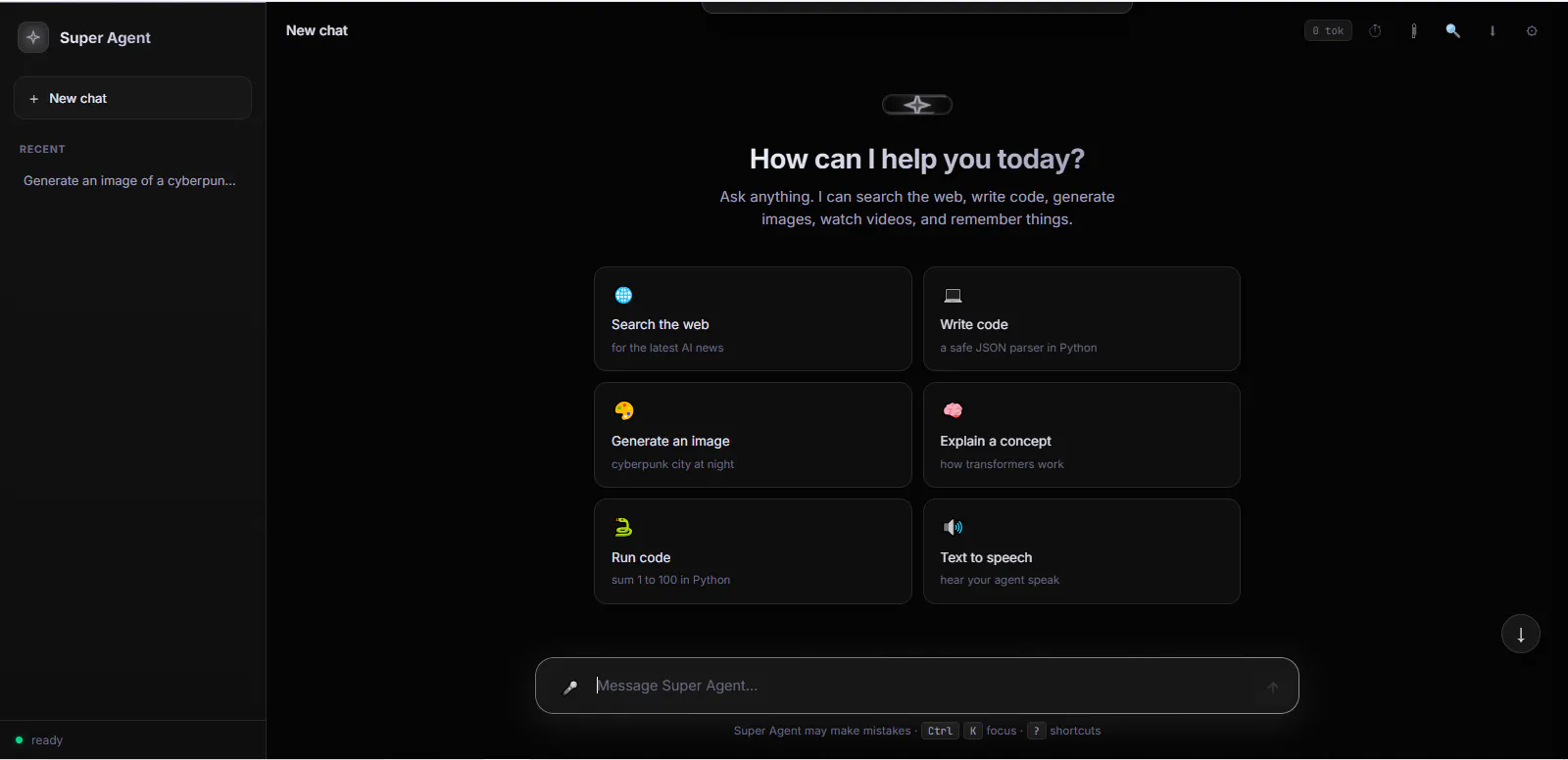 Super Agent screenshot 2