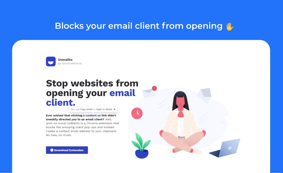 Unmailto Image