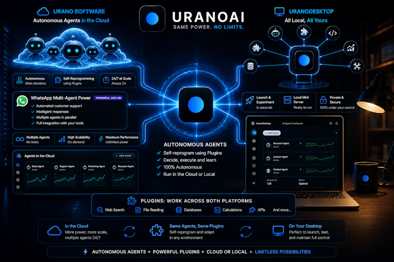 Urano Desktop screenshot 4