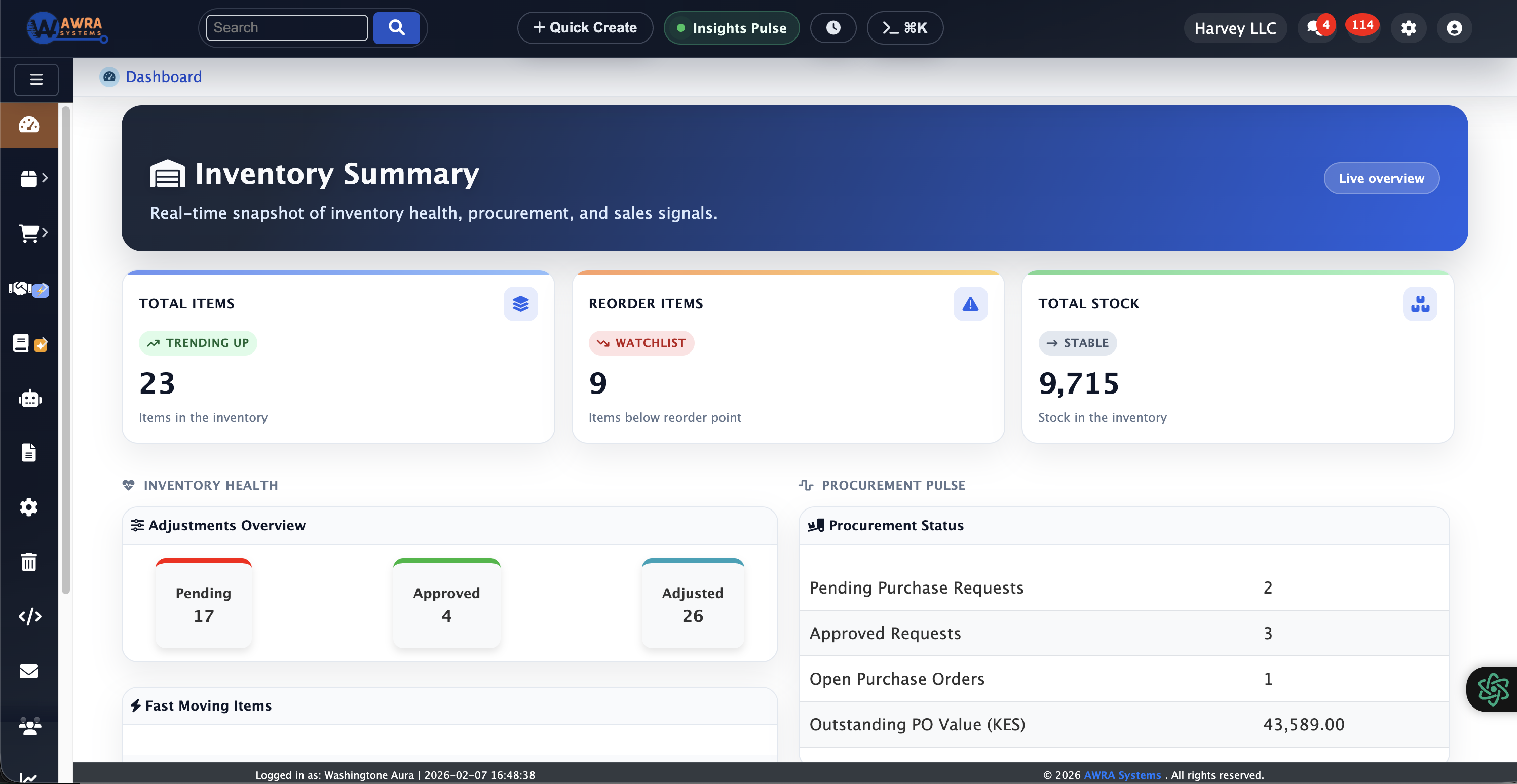 AWRA OpsHub System - Screenshot 3 showing product features and functionality