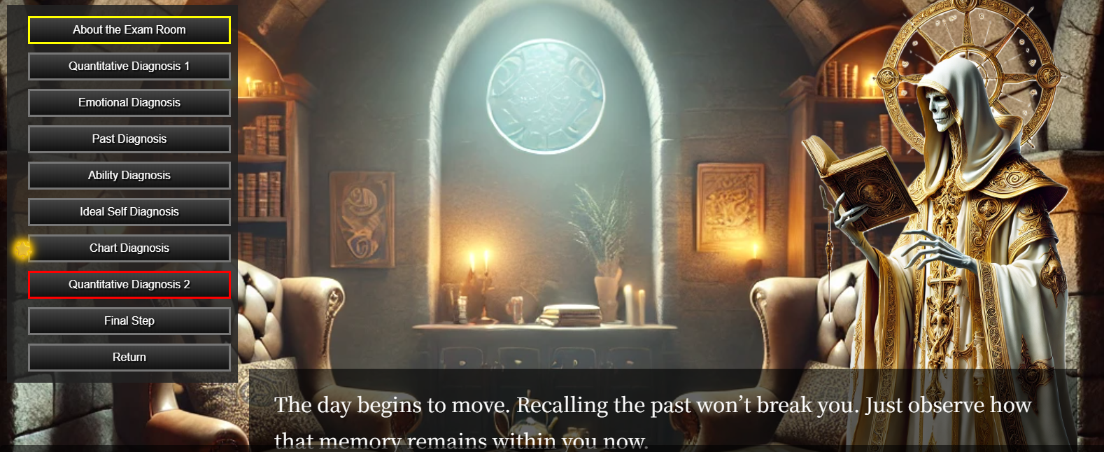 Een Dark Fantasy Self-Discovery-site - Zoals een RPG voor je echte leven.Verkennen, reflecteren en groeien media 1