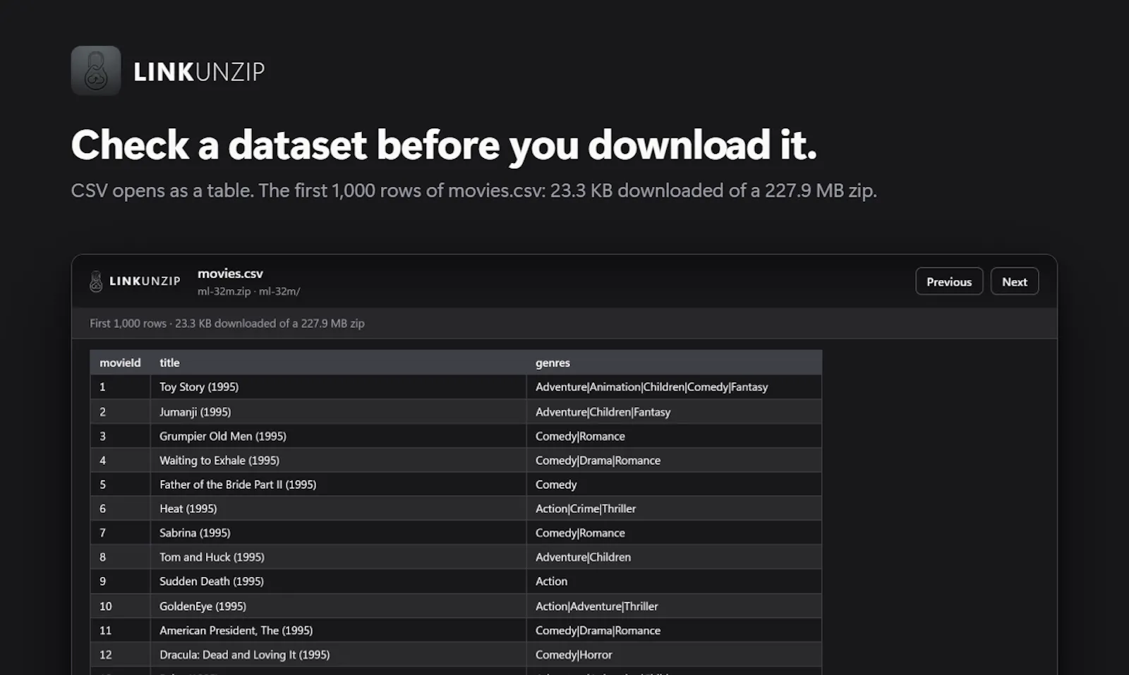 LinkUnzip screenshot 4