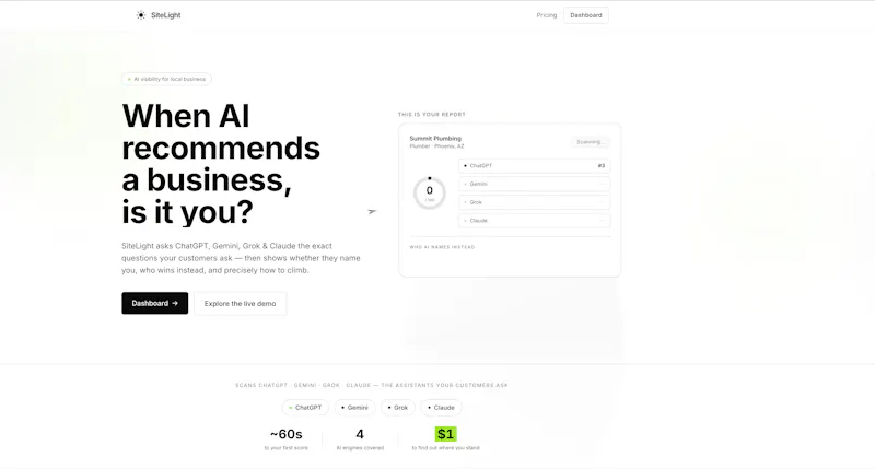Site Light screenshot 1