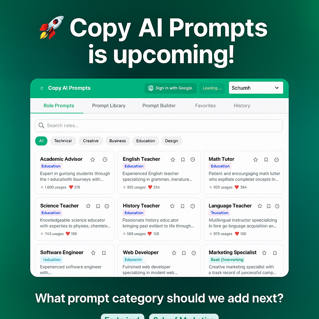 Copy AI Prompts gallery image