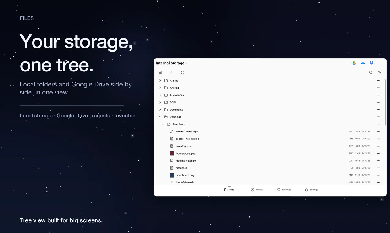 Fileloom: 200+ file types + handoff gallery image