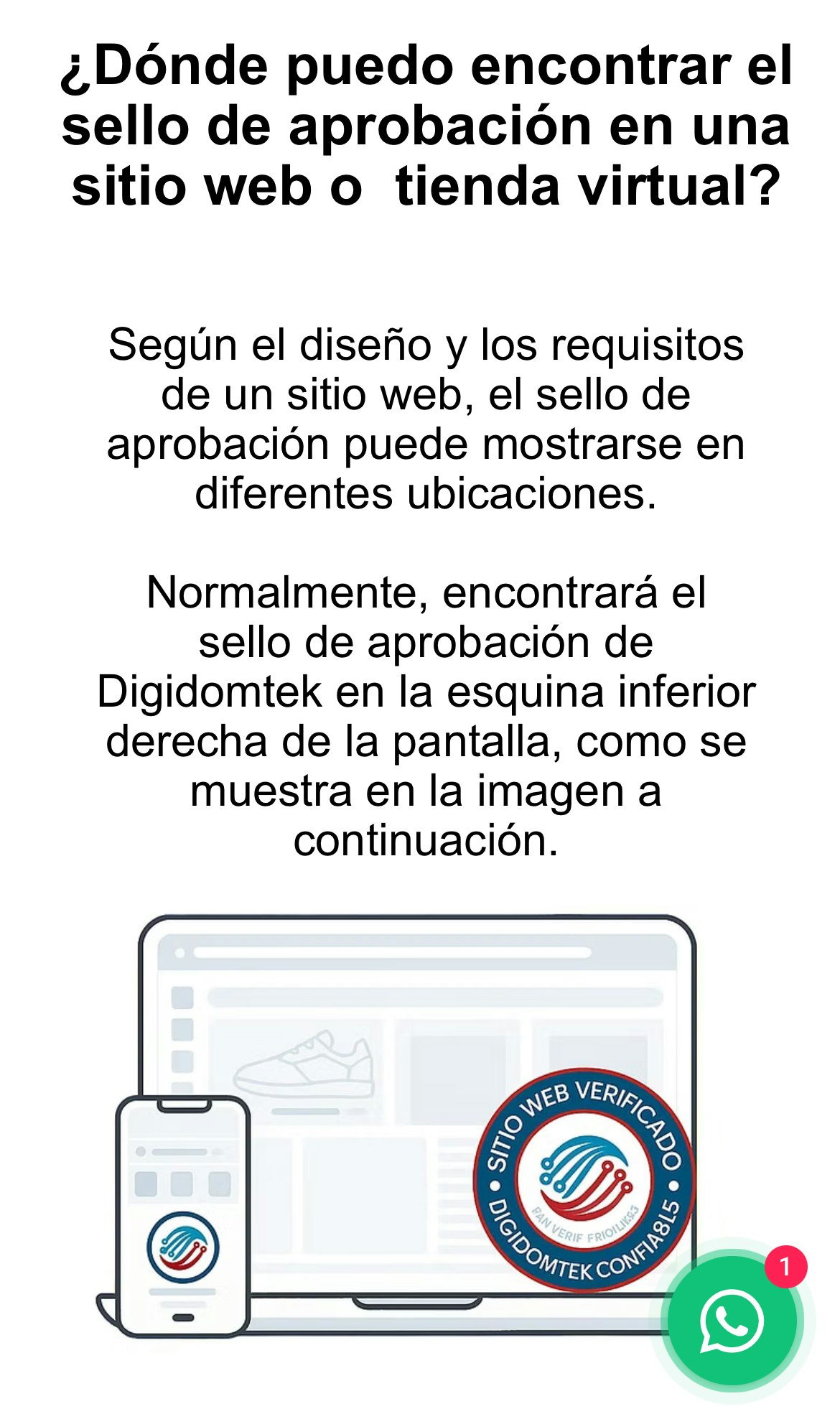 Sello Verificado RD gallery image