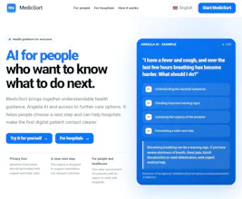 MedicSort: Healthcare With AI BETA gallery image