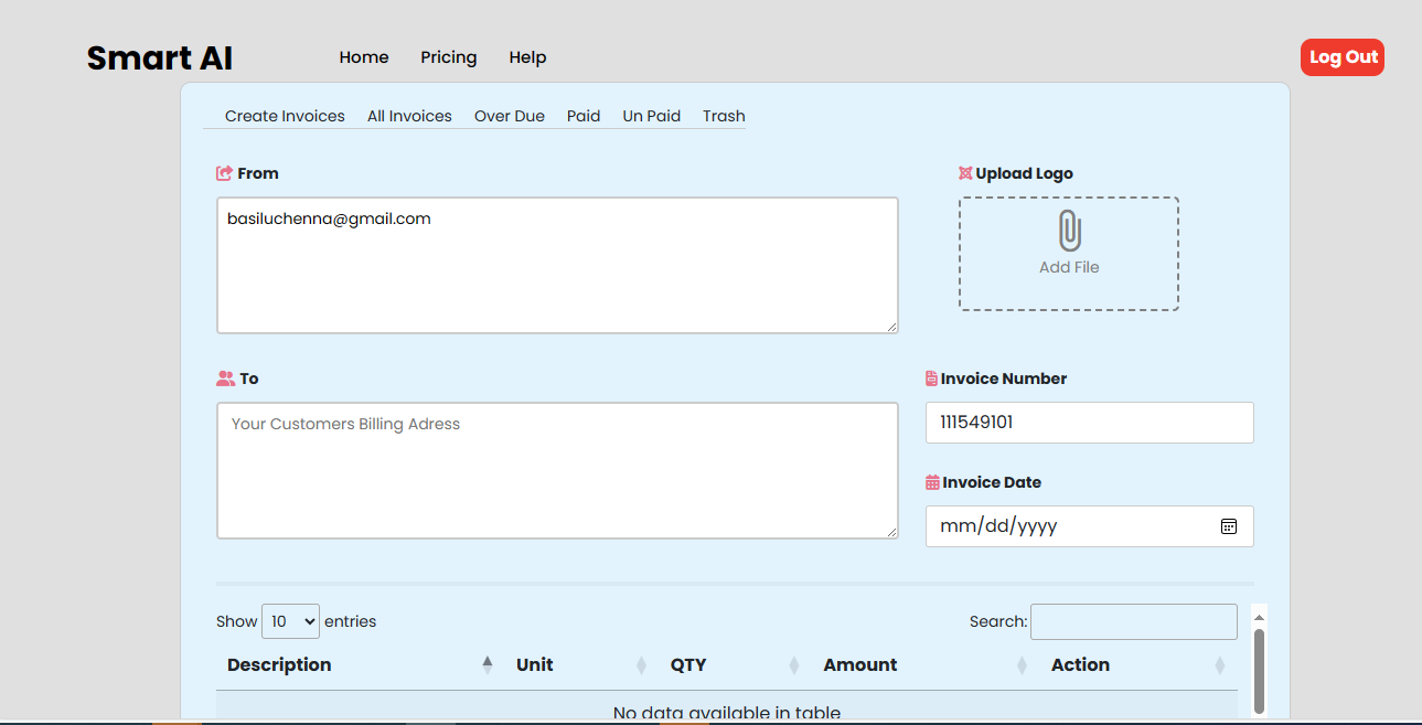 Free Online Invoice and Acc Generator gallery image