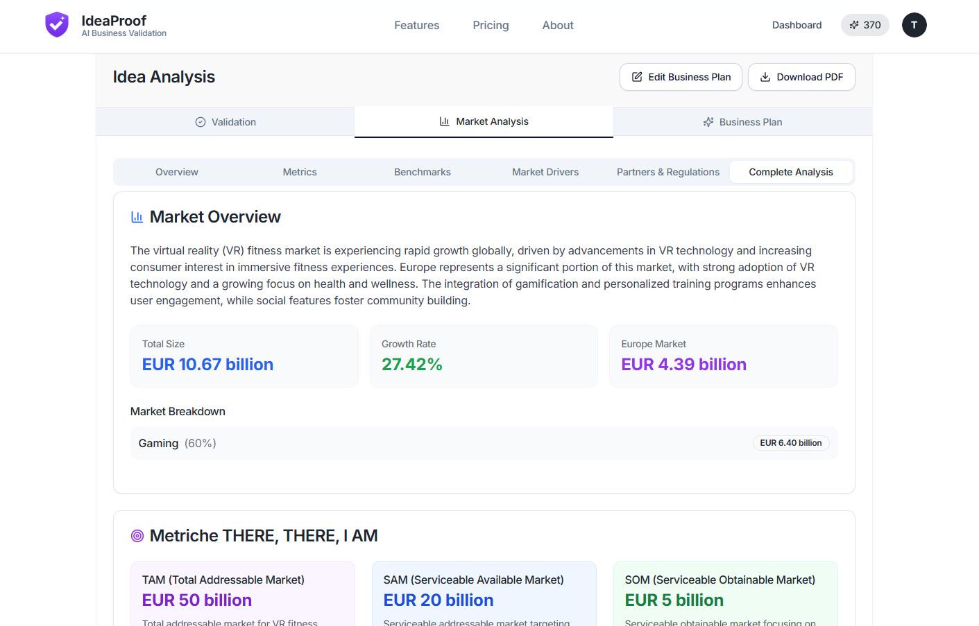 IdeaProof - Validate SaaS Startup Idea media 3