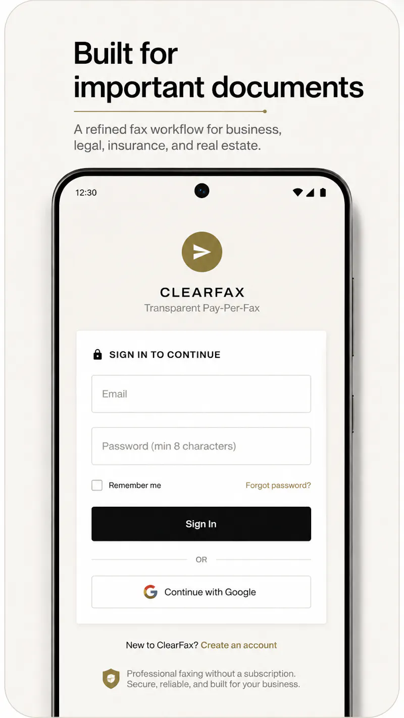 ClearFax screenshot 5