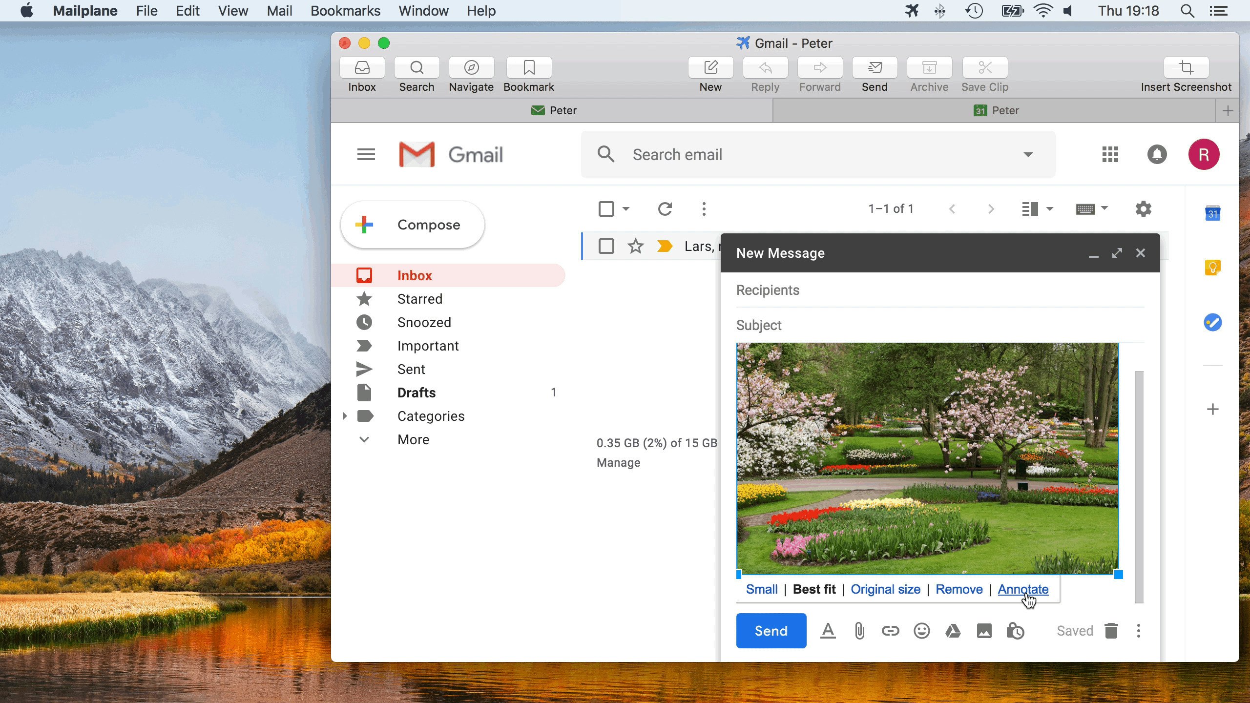best way to use gmail on mac