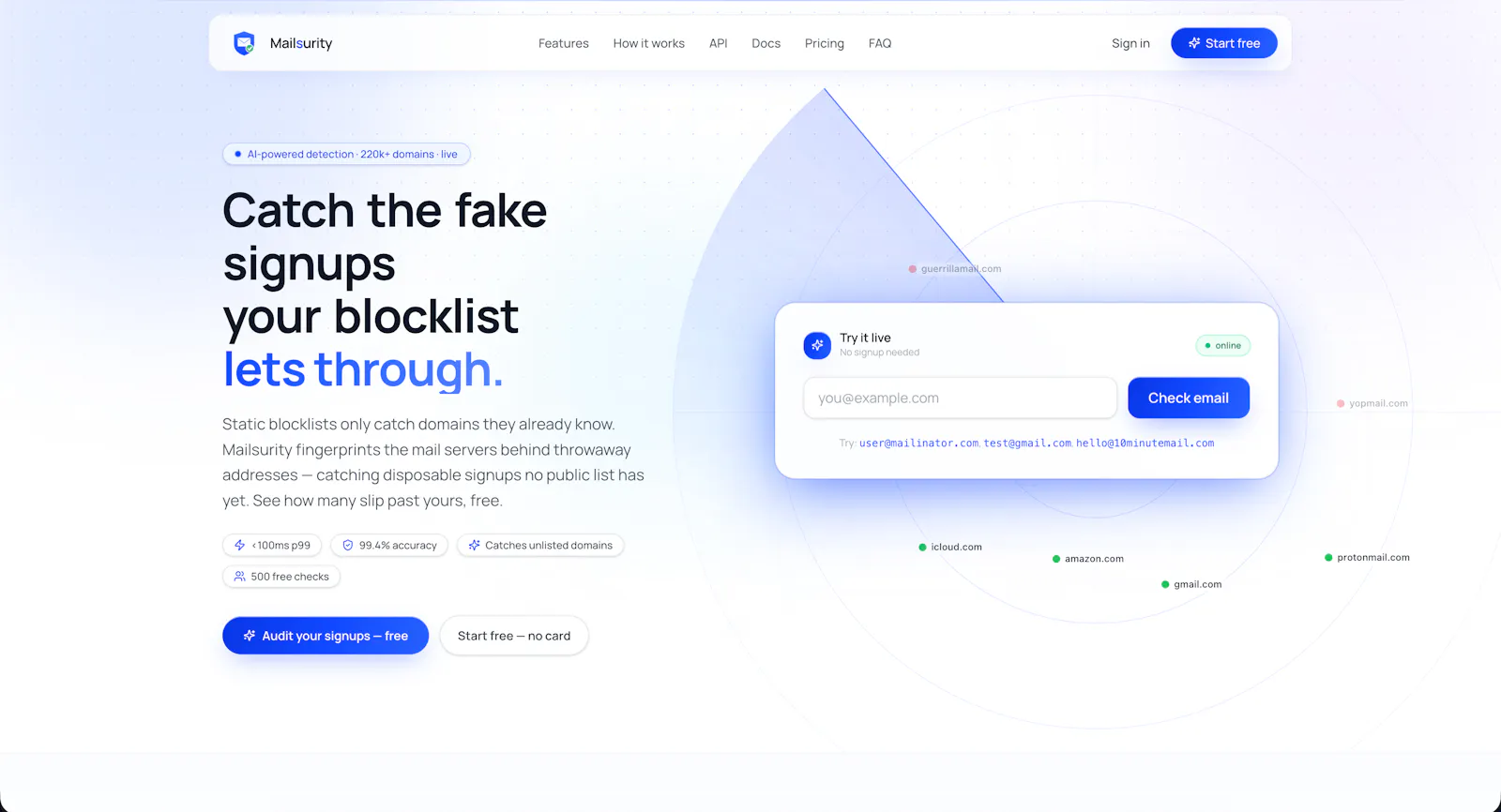 Mailsurity screenshot 1