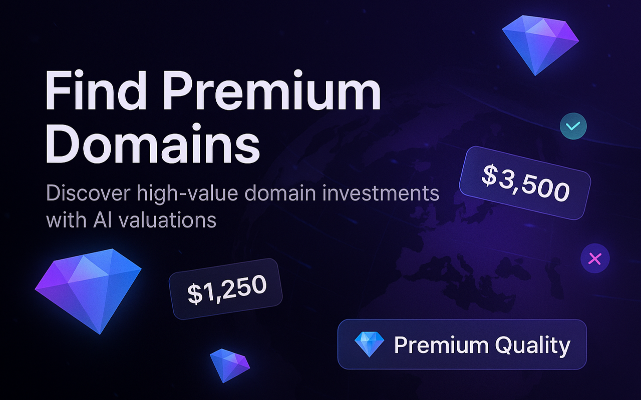 Mídia 2 de DomainIQ.dev - O Centro de Comando para Investidores de Domínio da IA