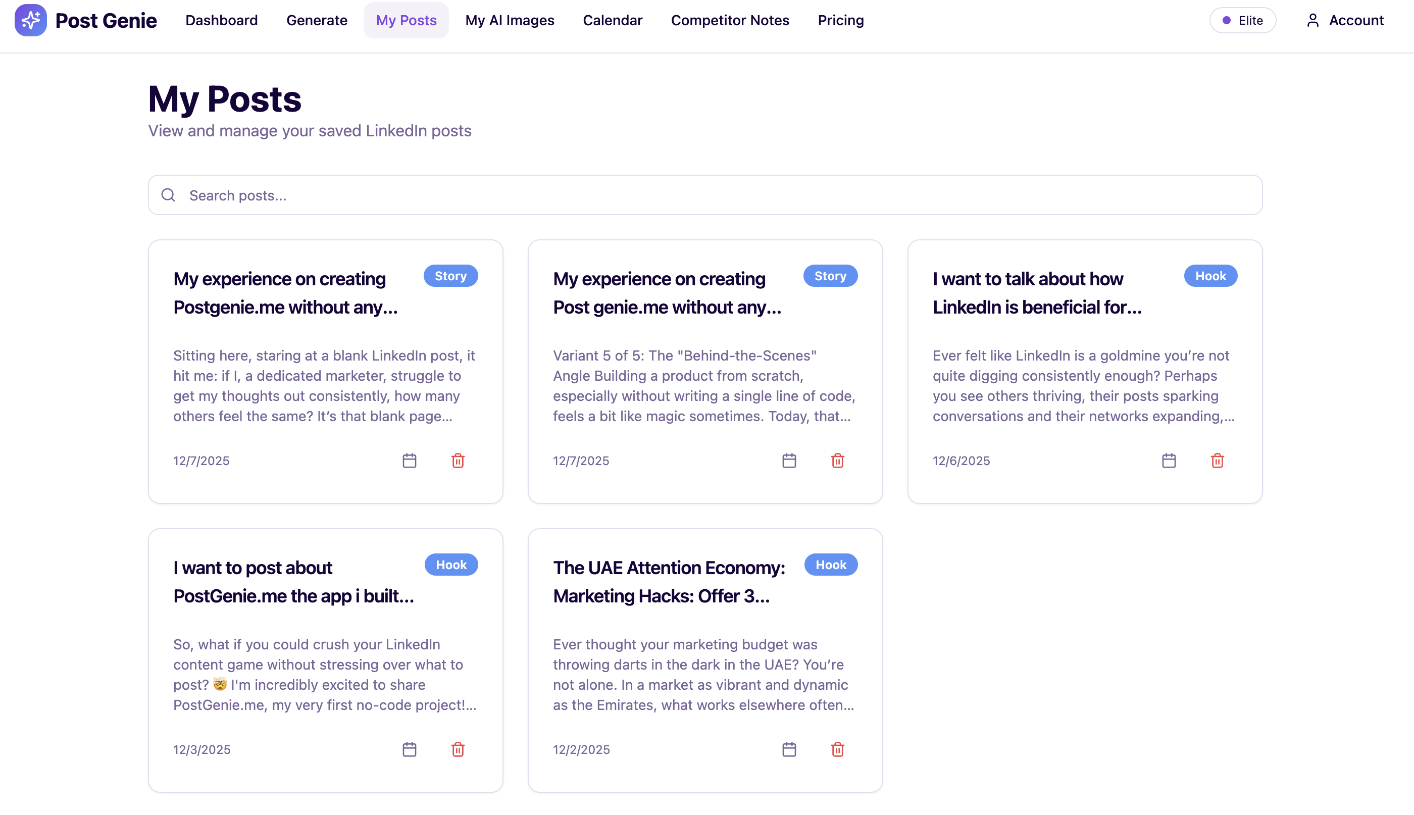 PostGenie gallery image