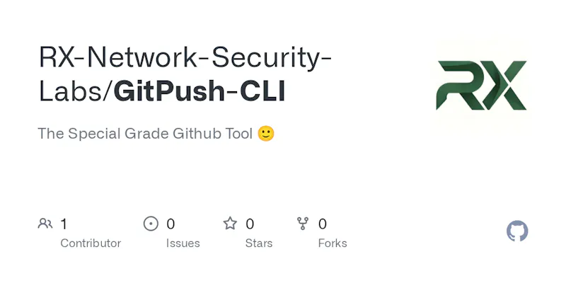 GitPush CLI screenshot 1