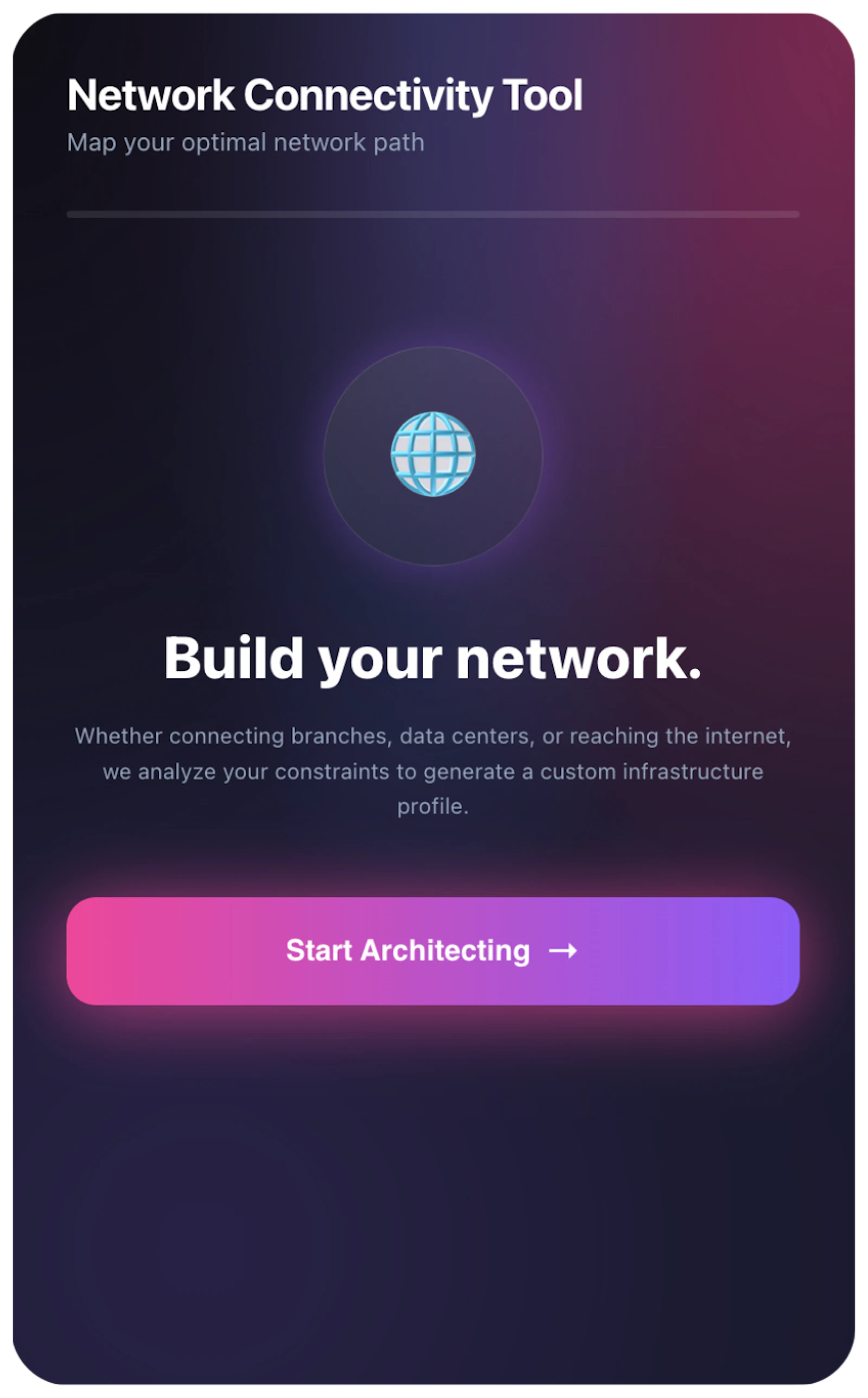 Network Connectivity Tool screenshot 1