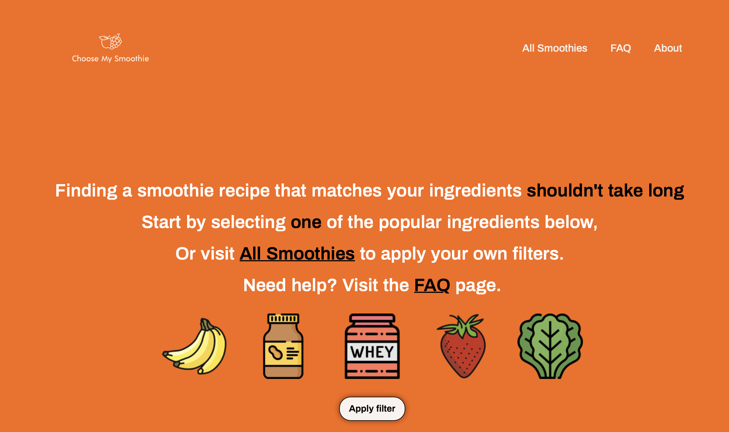 Choose My Smoothie gallery image