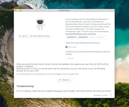 SimpleInstaBot - Free Instagram bot gallery image