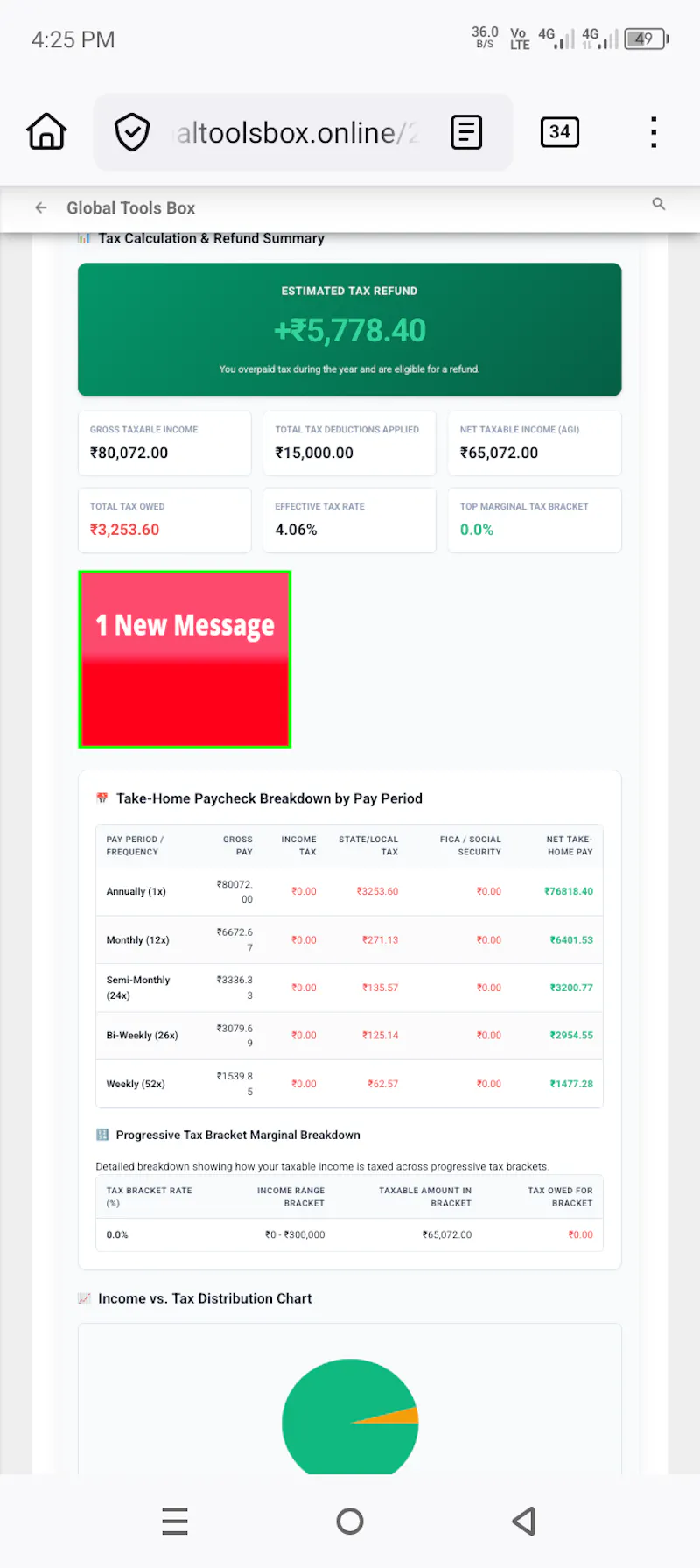 Income Tax & Salary Calculator 2026 screenshot 4
