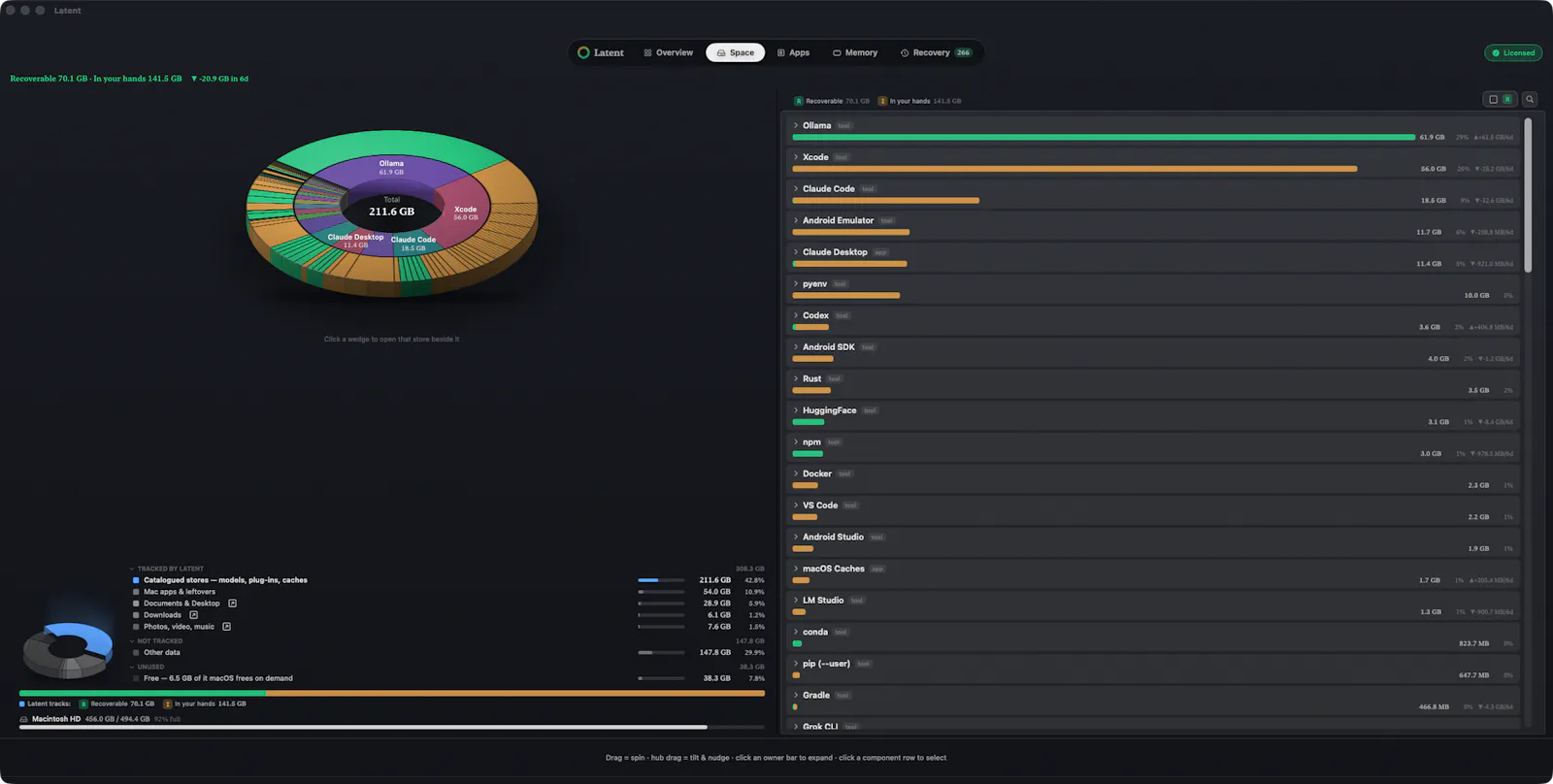 Latent screenshot 2