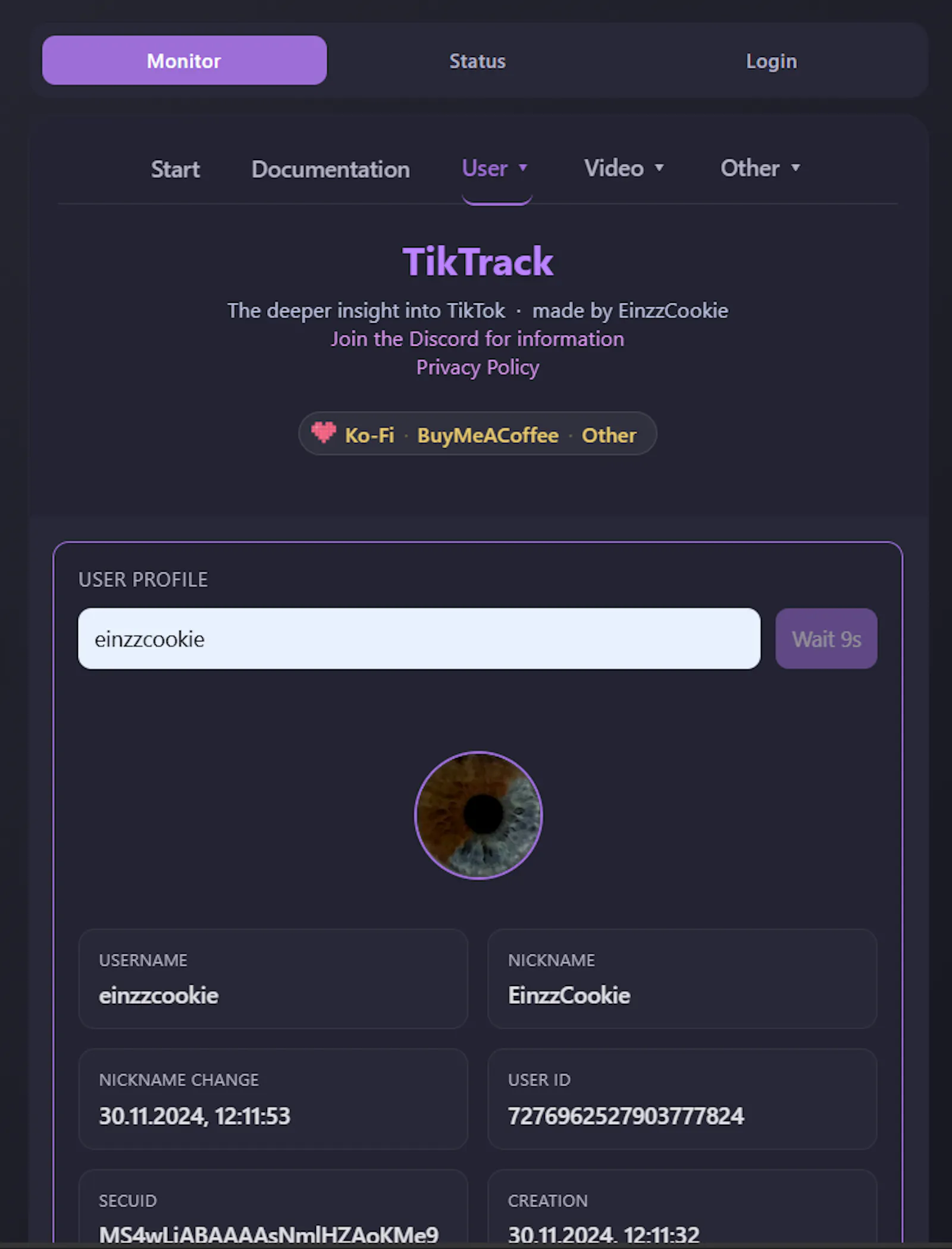 TikTrack screenshot 2