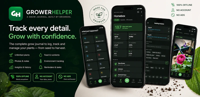 GrowerHelper screenshot 1