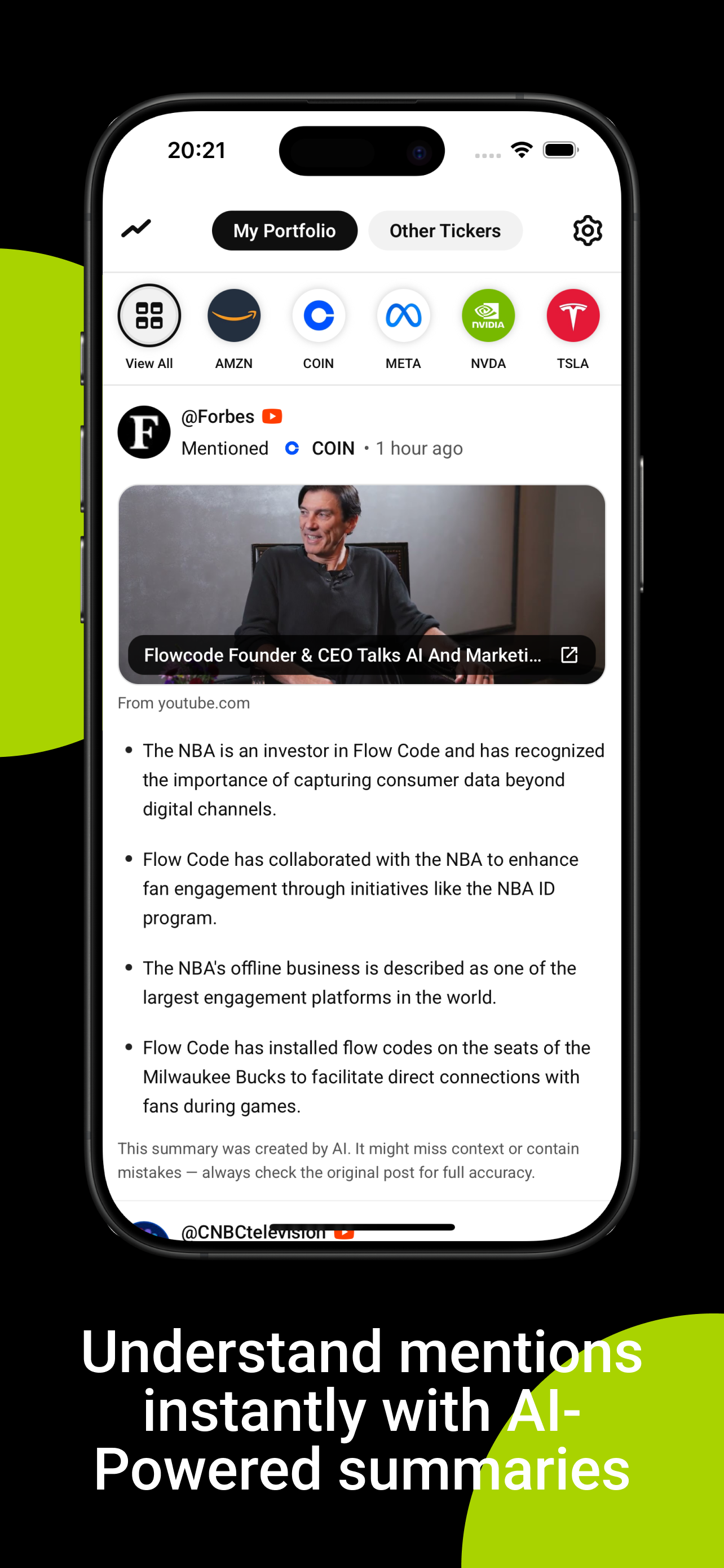 TickerMentions - Screenshot 3 preview