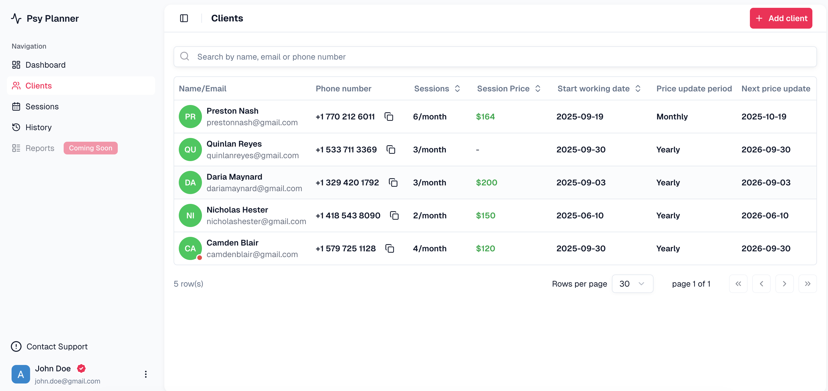 Média Planificateur Psy - Psy Planner – Planifiez des sessions et automatisez le travail de vos clients 4