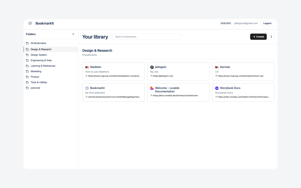 BookmarkIt gallery image