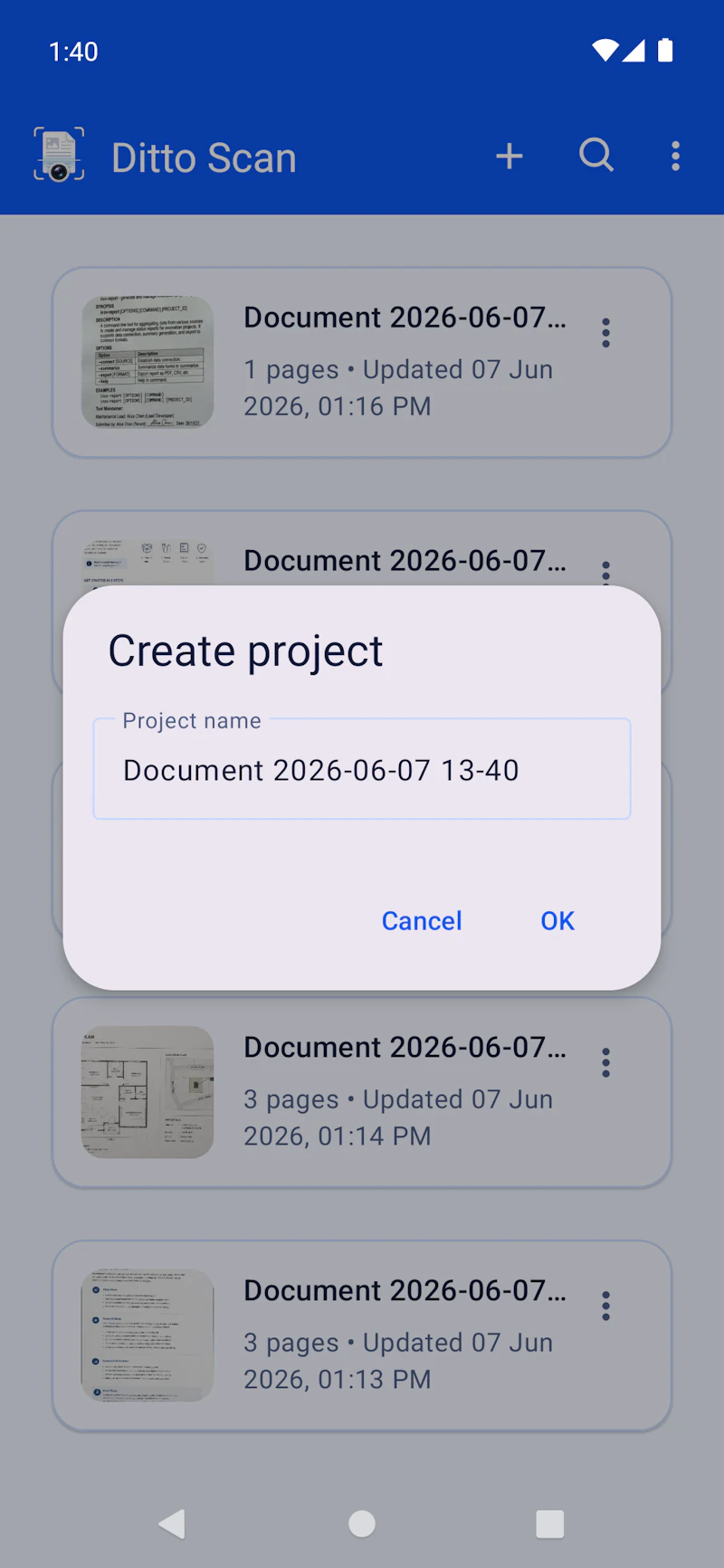 Ditto Scan: Document Scanner screenshot 2