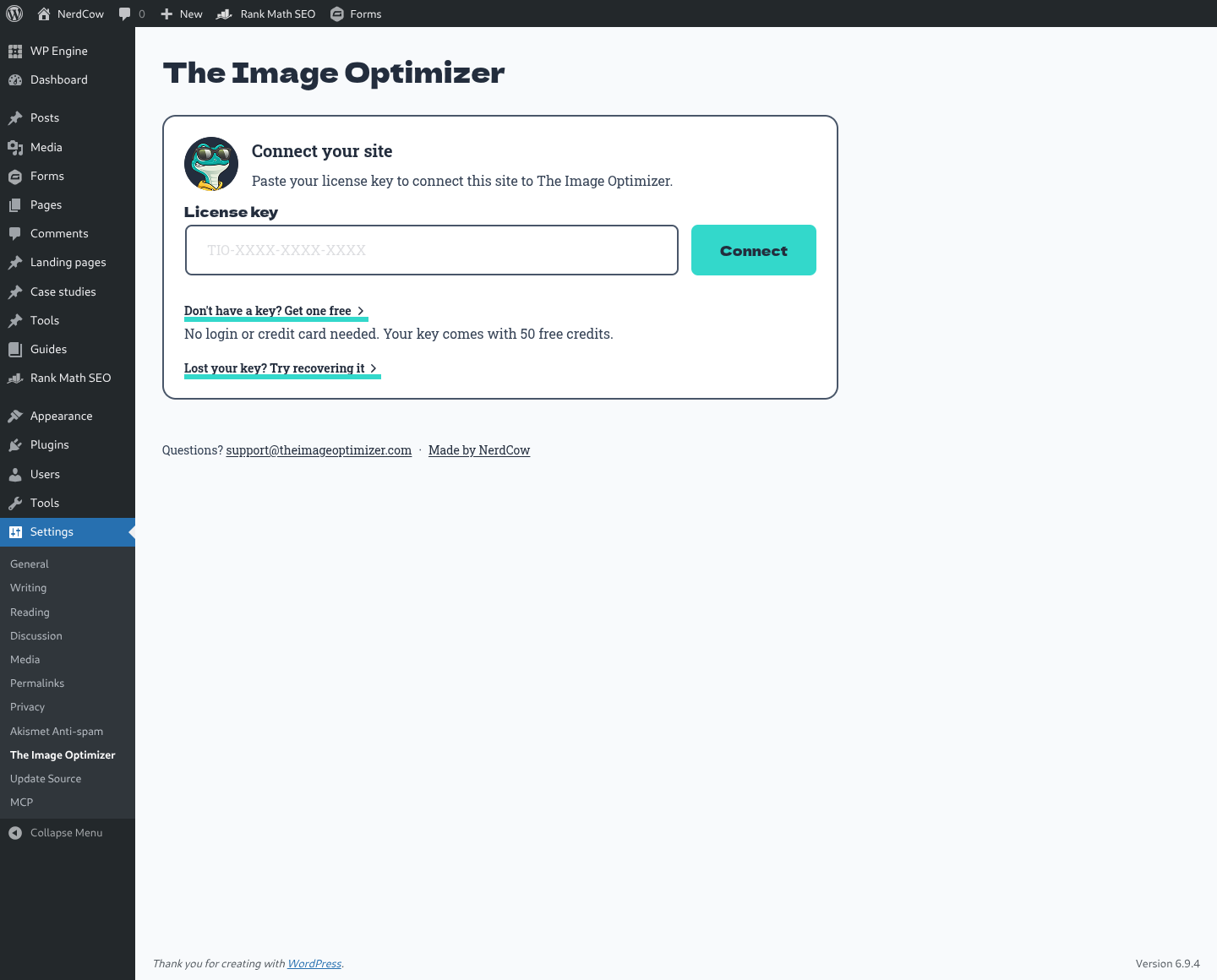 The Image Optimizer gallery image