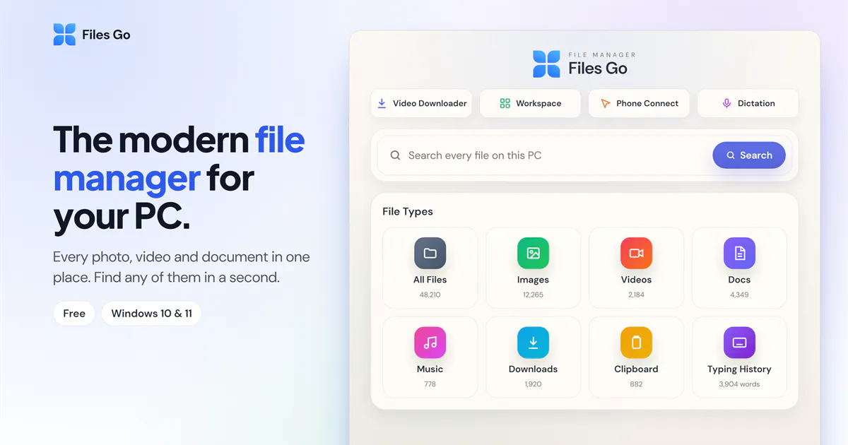 Files Go gallery image