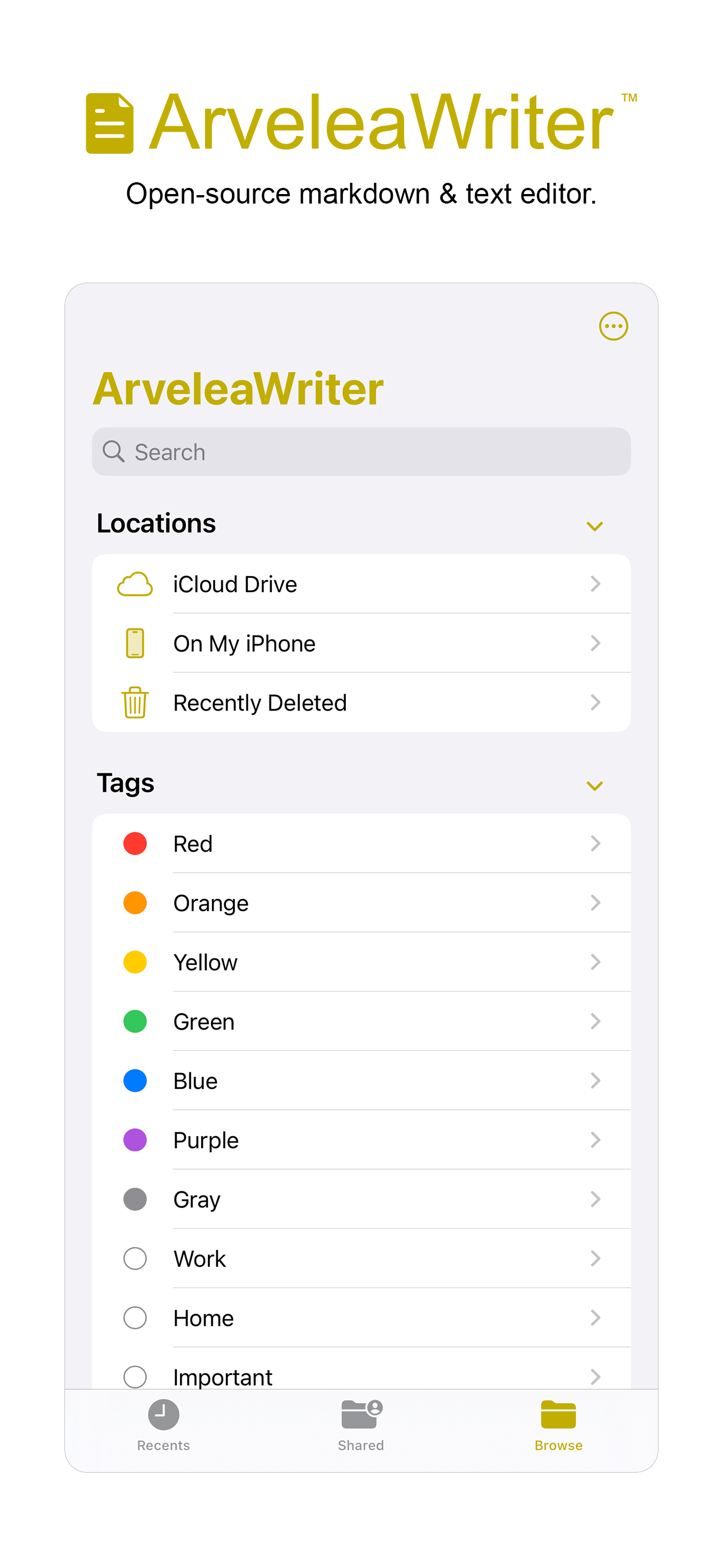 ArveleaWriter gallery image