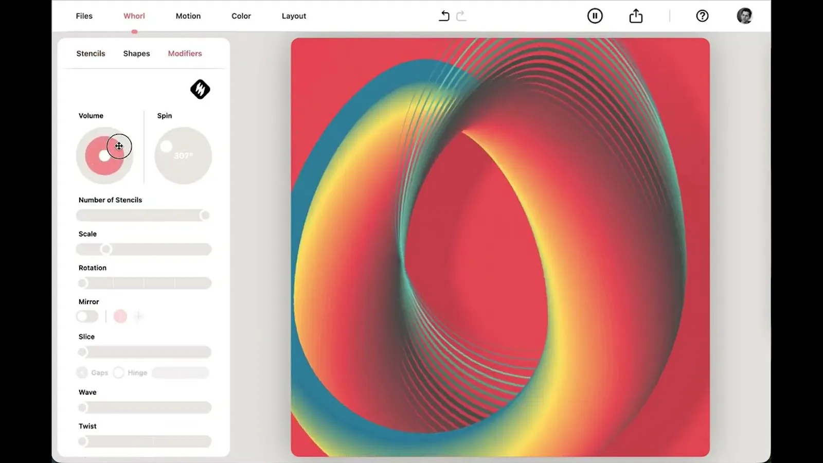 Whorl screenshot 1 (video preview)
