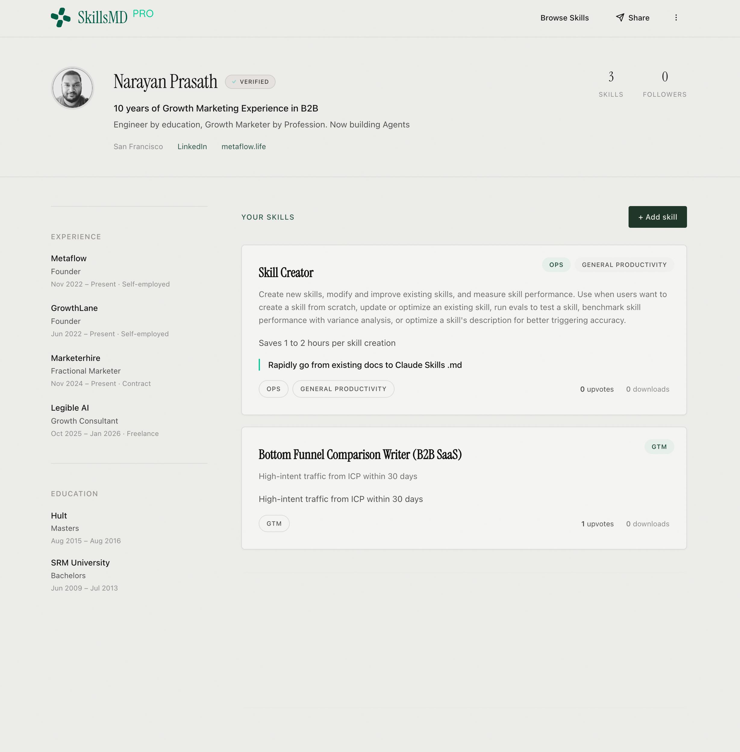 SkillsMD Pro gallery image
