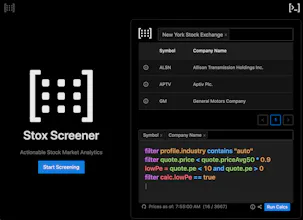 Stox Screener gallery image