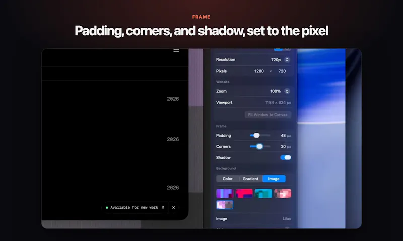 Framelet screenshot 3