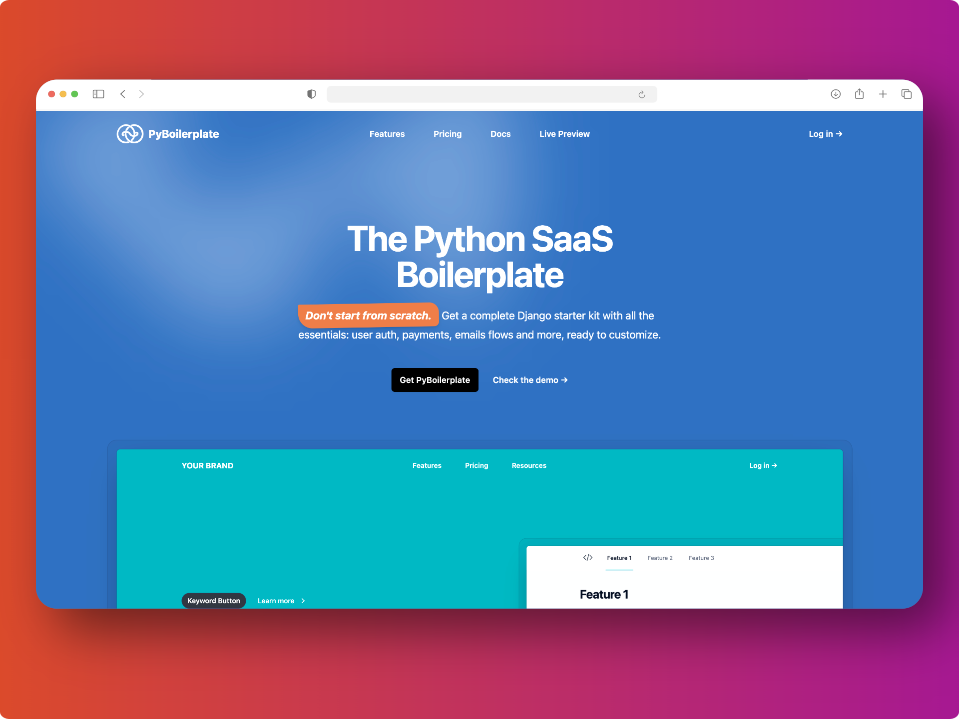 Pyboilerplate media 1