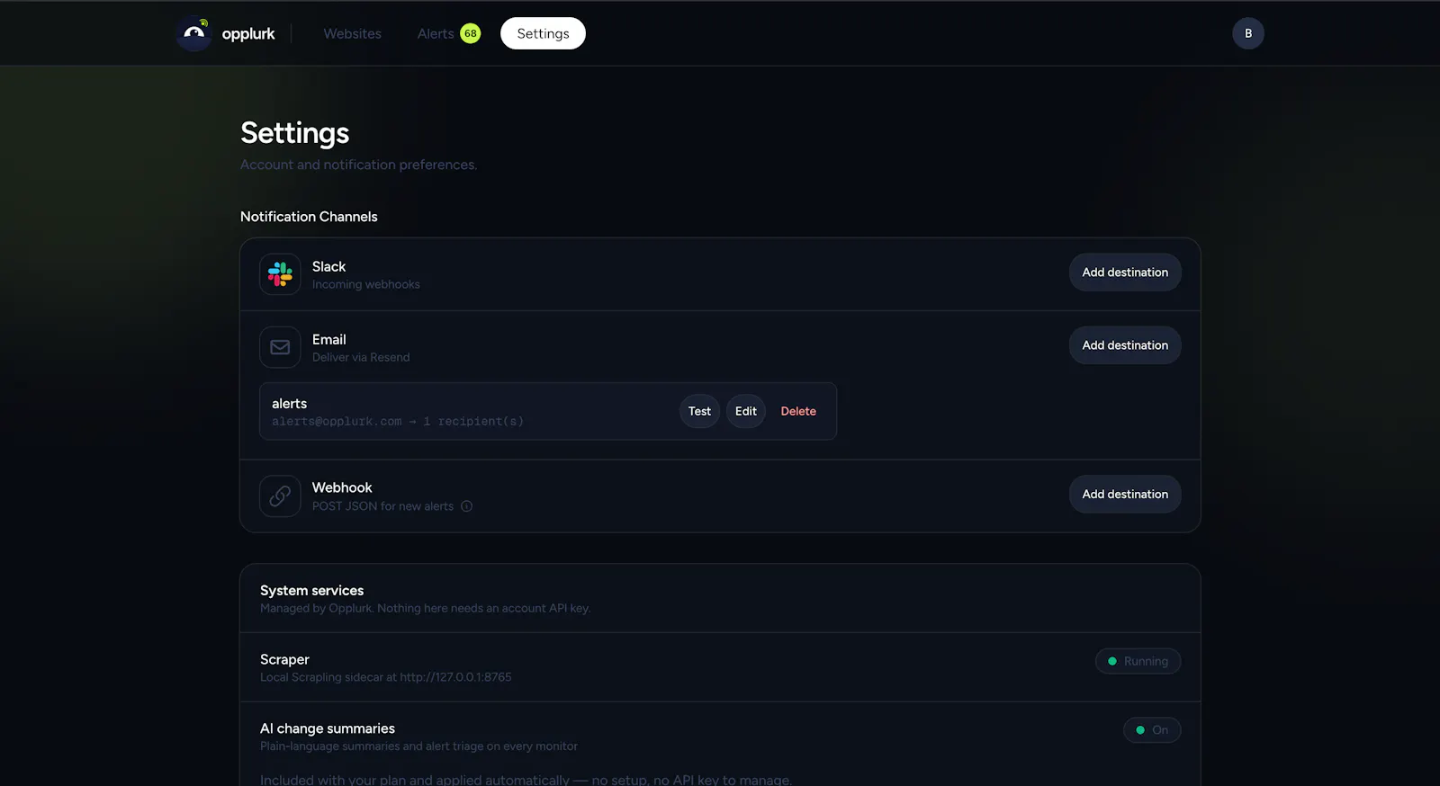 Opplurk screenshot 5