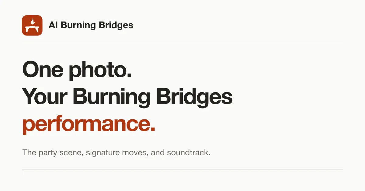 AI Burning Bridges  gallery image