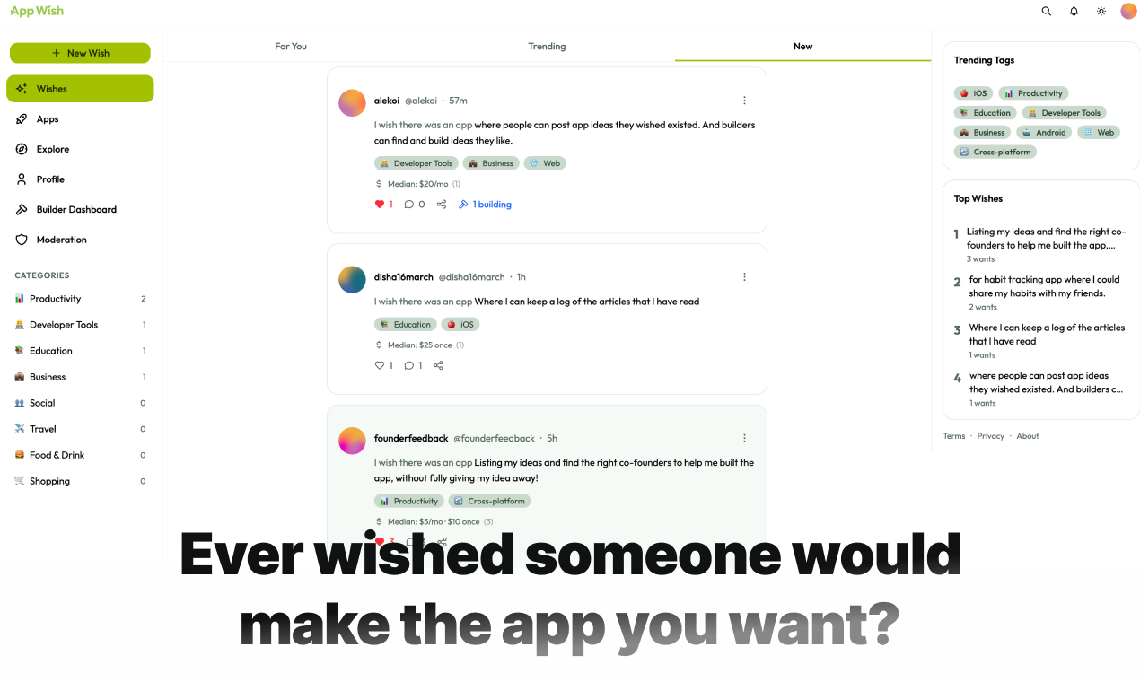 AppWish gallery image