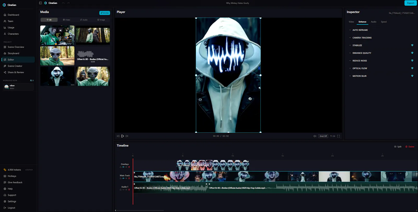 CineGen Beta Launch screenshot 3