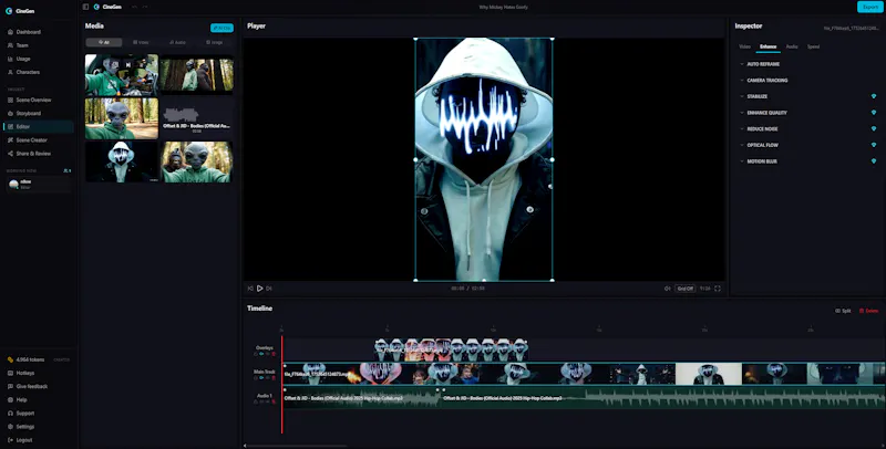 CineGen Beta Launch screenshot 3