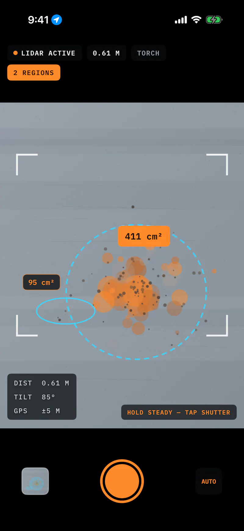 CorroScan screenshot 2
