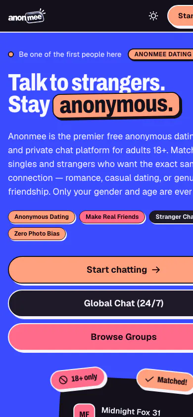Anonmee Dating App gallery image