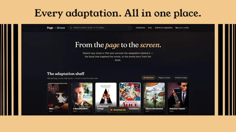 Page to Screen screenshot 1