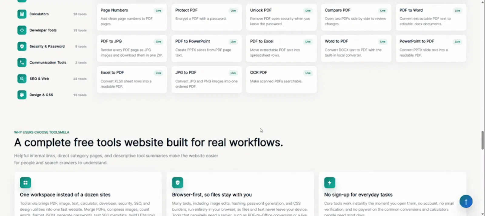 Toolsmela screenshot 1 (video preview)