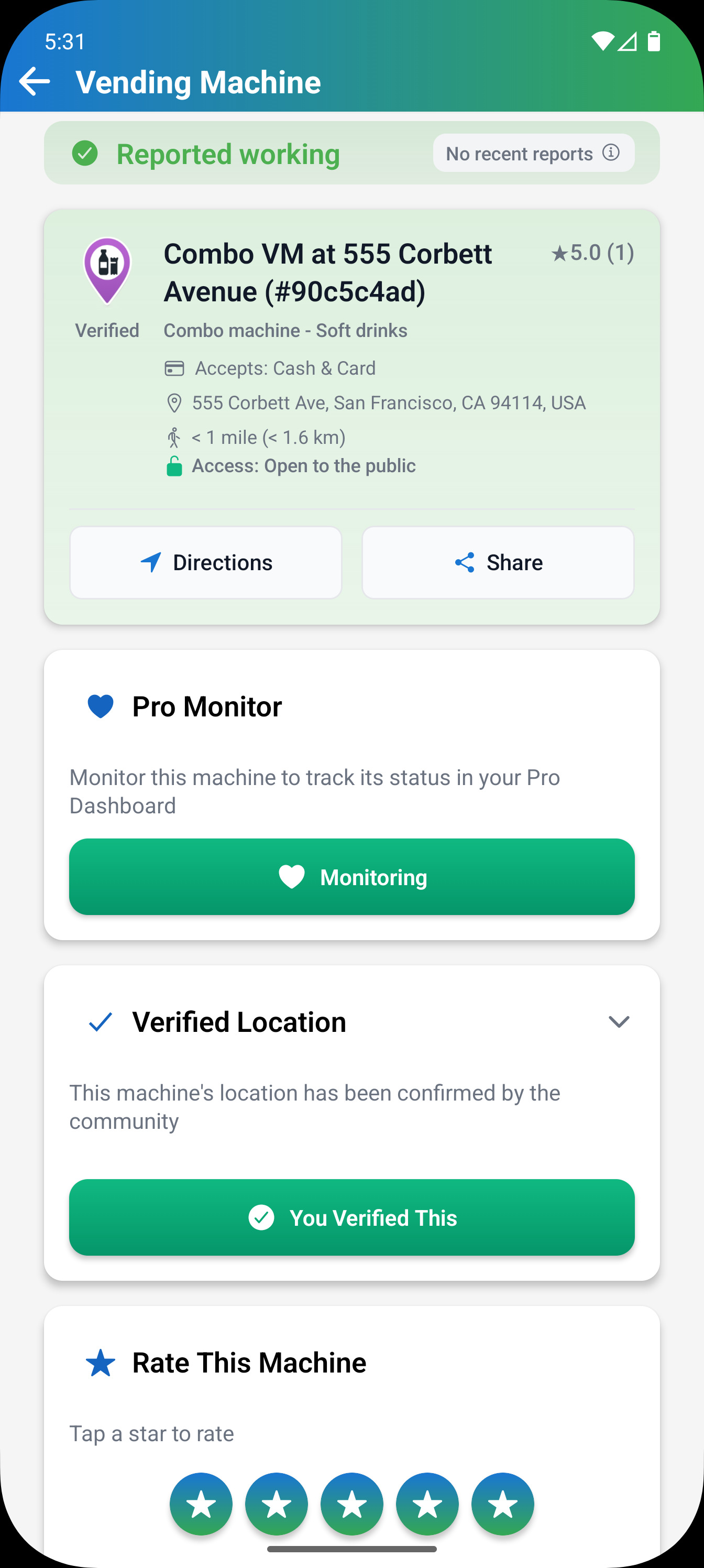 VendMap gallery image